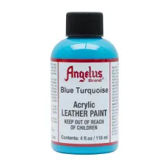 Angelus&reg; Acrylic Leather Paint, 4oz. Blue Turquoise