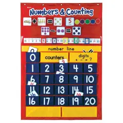 Learning Resources&reg; Numbers & Counting Pocket Chart