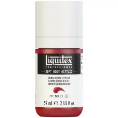 Liquitex&reg; Professional Soft Body Acrylic Bottle, 2oz. Quinacridone Crimson