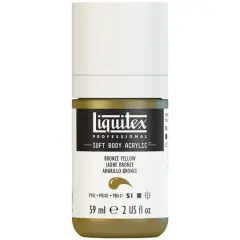 Liquitex&reg; Professional Soft Body Acrylic Bottle, 2oz. Bronze Yellow
