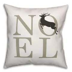 Noel Throw Pillow
