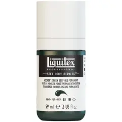 Liquitex&reg; Professional Soft Body Acrylic Bottle, 2oz. Hooker's Green Deep Hue Permanent