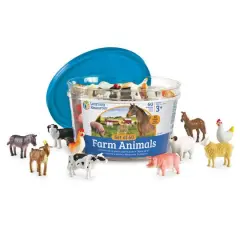 Learning Resources&reg; Farm Animal Counters, Set of 60