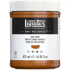 Liquitex&reg; Professional Heavy Body Acrylic&trade; Paint, 16oz. Raw Sienna