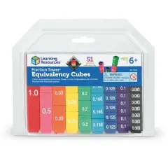 Fraction Tower&reg; Equivalency&nbsp;Cubes