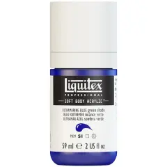 Liquitex&reg; Professional Soft Body Acrylic Bottle, 2oz. Ultramarine Blue (Green Shade)
