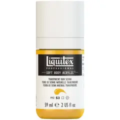 Liquitex&reg; Professional Soft Body Acrylic Bottle, 2oz. Transparent Raw Sienna