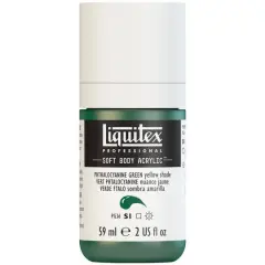 Liquitex&reg; Professional Soft Body Acrylic Bottle, 2oz. Phthalocyanine Green (Yellow Shade)