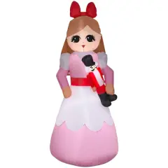 6ft. Airblown&reg; Inflatable Nutcracker Clara