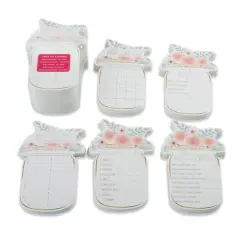 Kate Aspen&reg; Floral Mason Jar Baby Shower 5-Game Card Set