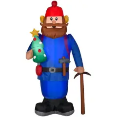6ft. Airblown&reg; Inflatable Yukon Cornelius with Tree