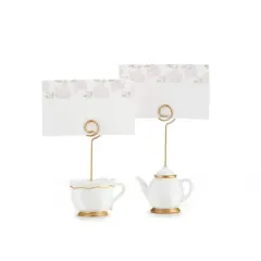 Kate Aspen&reg; Tea Time Whimsy Place Card Holder, 6ct.