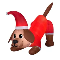 4.5ft. Animated Airblown&reg; Inflatable Tail Wagging Dog