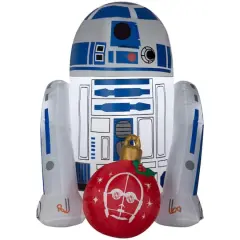 3ft. Airblown&reg; Inflatable Star Wars R2-D2 with Ornament