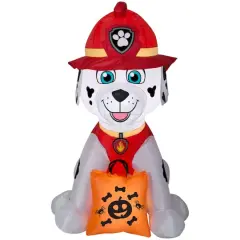 4ft. Airblown&reg; Inflatable Halloween PAW Patrol Marshall with Treat Sack