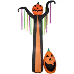 12ft. Projection Airblown&reg; Inflatable Halloween Fire & Ice Frightening Pumpkin Scene