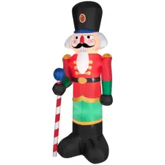 6.5ft. Airblown&reg; Inflatable Red Nutcracker