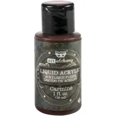Finnabair&reg; Art Alchemy Liquid Acrylic Paint, 1oz. Carmine