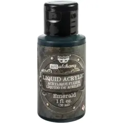 Finnabair&reg; Art Alchemy Liquid Acrylic Paint, 1oz. Emerald