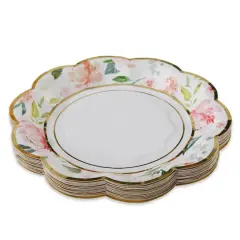Kate Aspen&reg; 7" Brunch Floral Paper Plates, 32ct.