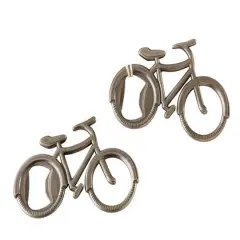 Kate Aspen&reg; Let's Go On an Adventure Bicycle Bottle Opener, 4ct.