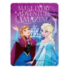 Frozen Amazing Adventure Fleece Throw