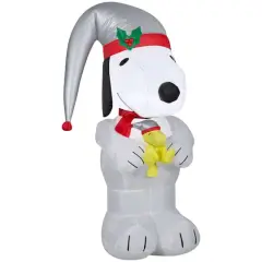 3.5ft. Airblown&reg; Inflatable Christmas Snoopy & Woodstock