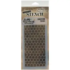 Stampers Anonymous Tim Holtz&reg; Honeycomb Layered Stencil
