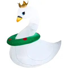 2.75ft. Airblown&reg; Inflatable Christmas Swan