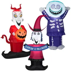 4ft. Combo Pack Airblown&reg; Inflatable Halloween Lock, Shock & Barrel