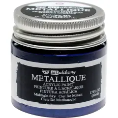 Finnabair&reg; Art Alchemy Metallique Acrylic Paint, 1.7oz. Midnight Sky