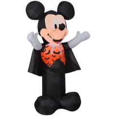 3.5" Airblown&reg; Inflatable Halloween Vampire Mickey Mouse