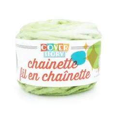 Lion Brand&reg; Cover Story&trade; Chainette Yarn Lime