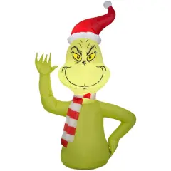 3.5ft. Airblown&reg; Inflatable CarBuddy&trade; Grinch