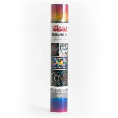 Siser&reg; Holographic Heat Transfer Vinyl, Rainbow