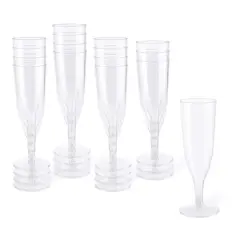 5oz. Plastic Champagne Flutes by Celebrate It&trade;, 16ct. 