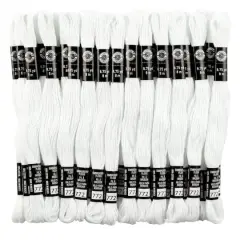 White Embroidery Floss Pack by Loops & Threads&reg;, 36ct.
