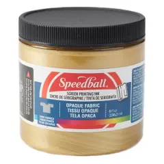 Speedball&reg; Fabric Screen Printing Ink Gold