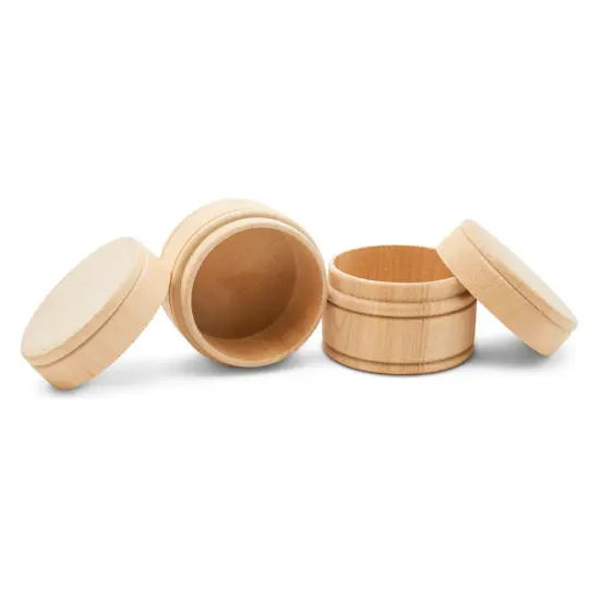 Mini Trinket Box 2-1/8", Unfinished Wooden Jewelry Box for Craft | Woodpeckers {3}