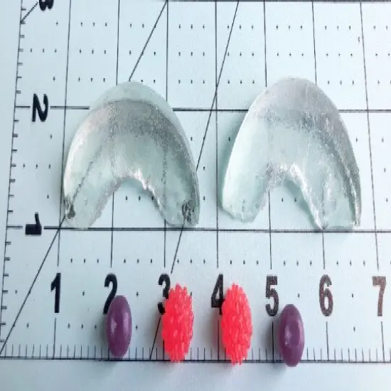 Realistic 2 peach slices +mini blueberry silicone mold + raspberry mold. Food shape Mold for candle Wax, Soap and Resin {6}