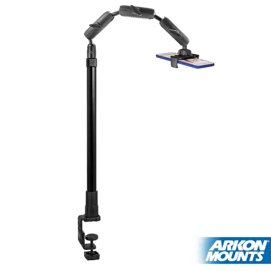 Arkon Mounts CLAMPRV29 Desk Table Clamp Phone or Camera Stand for Nail Art, Baking, Stamping, and Crafting Videos {2}