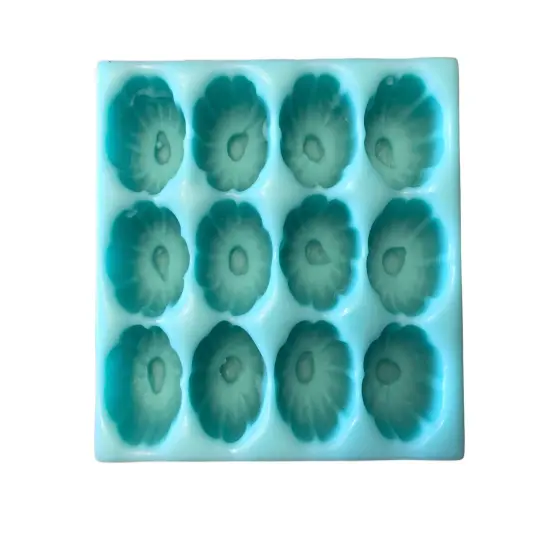 12pc Pumpkin Candy Shape Silicone Mold| Candy Shaped Silicone Mold| Soap| Candle | Mold for Wax| Mold for Resin {4}