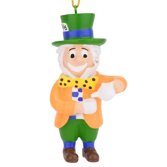 Mad Hatter from Alice in Wonderland Christmas Ornament {1}