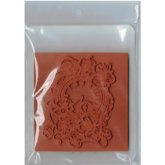 Deep Red Stamps Blossom Time Rubber Cling Stamp 2.75 x 3.2 inches {3}