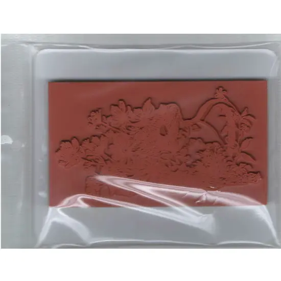 Deep Red Stamps Terracotta Vase Rubber Cling Stamp4.1 x 2.1 inches {3}