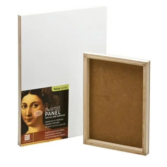 Artist Panel Canvas 3/4inch Cradled 4x4 {1}