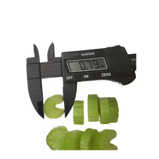 8pc Thin Celery Slices Silicone Mold| Realistic Food Shape for Soap Mold | Candle Wax Resin Clay Mold {1}