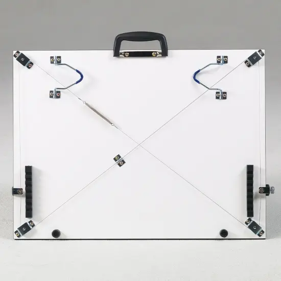 Pro-Draft Parallel Straightedge Board w/Easy-Fold Legs, White, 16" x 21" {2}