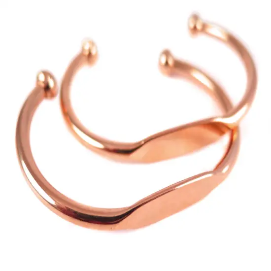 Engraving Cuff Bracelet - Small Wrist / Child Size (J617) (1x) {1}