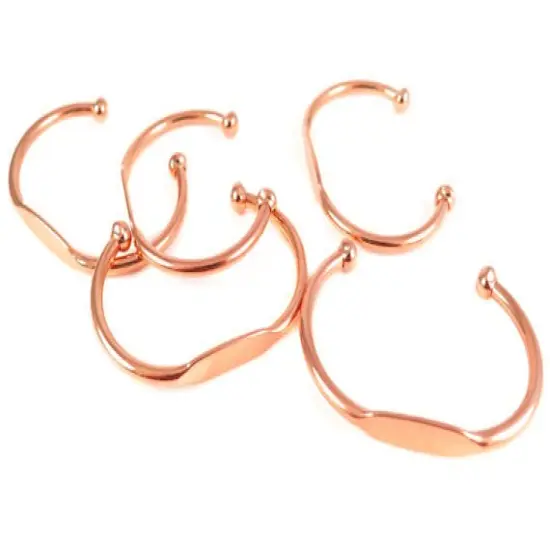 Engraving Cuff Bracelet - Small Wrist / Child Size (J617) (1x) {6}